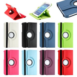 Gearonic Rotating PU Leather Case for Samsung Galaxy Tab 3 7.0 P3200