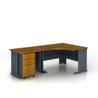 Bush Industries Series A L Shaped Corner Desk Office Suite