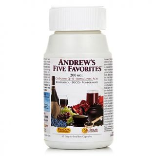 Andrew's 5 Favorites   60 Capsules   7256821