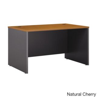 Series C 48 W x 30 D Shell Desk in Natural Cherry Series C 48 x 30