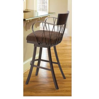 Hillsdale Camelot II 26 Swivel Bar Stool with Cushion