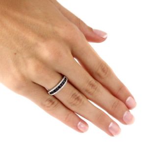 Palm Beach Jewelry 10k Gold Round Blue Sapphire Ring