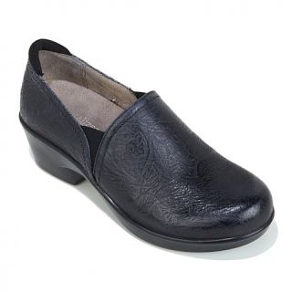 Naturalizer @work "Freeda" Tooled Leather Slip On Shoe   8059042