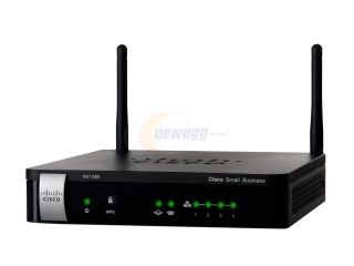 Cisco Small Business RV110W A NA K9 Wireless N VPN Firewall