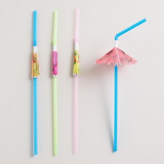Umbrella Straws, Set of 24