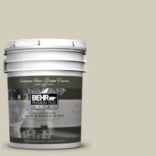 BEHR Premium Plus Ultra 5 gal. #780C 3 Ocean Pearl Semi Gloss Enamel Interior Paint 375005