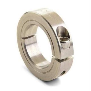 RULAND MANUFACTURING CL 39 SS Shaft Collar, Clamp, 1Pc, 2 7/16 In, 303 SS