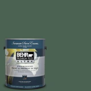 BEHR Premium Plus Ultra 1 Gal. #PPU11 20 Congo Satin Enamel Interior Paint 775301