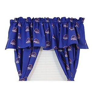 College Covers NCAA Boise State 84 Curtain Valance