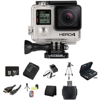 GoPro HERO4 Silver Edition Camera 64GB Bundle