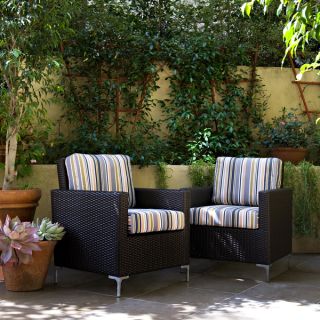 angelo:HOME Napa Springs Newport Stripe Set of 2 Chairs Indoor/Outdoor