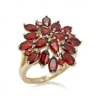 Technibond® Bold "Flower" Gemstone Ring   7833818