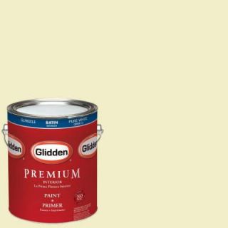 Glidden Premium 1 gal. #HDGG19U Spring Thaw Satin Latex Interior Paint with Primer HDGG19UP 01SA