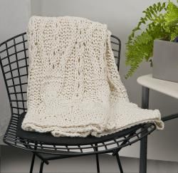 Cable Handknit Throw  ™ Shopping Throws