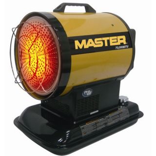 Master 70,000 BTU Portable Kerosene Radiant Utility Heater