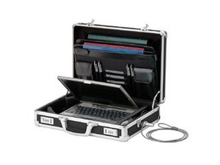 Vaultz VZ01216 Locking Dj Laptop Case (Black) Computer Recording Case & Bag
