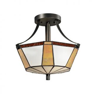 Dale Tiffany Visalia Semi Flush, Ceiling Mounted Lamp   7244870