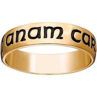18kt Gold over Sterling Silver "Mo Anam Cara" Band, 5mm