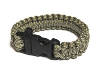 Survival Bracelet w/Whistle   Digital Ca