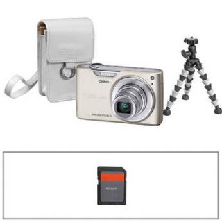 Casio Exilim EX Z450 Digital Camera with Basic Accessory Kit