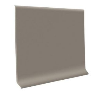 ROPPE 700 Series Pewter 4 in. x 120 ft. x 1/8. in Thermoplastic Rubber Wall Cove Base Coil C40C73P178