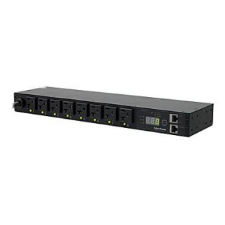 CyberPower PDU20SW8FNET 1 Switched Power Distribution Unit, NEMA 5 20P
