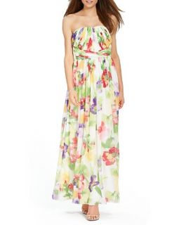 Lauren Ralph Lauren Gown   Empire Waist Floral