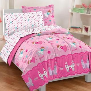 Dream Factory Magical Princess Complete Bed in a Bag Bedding Set