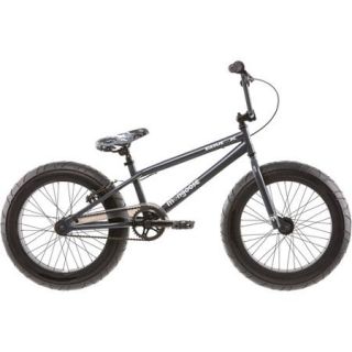 20" Mongoose BMaX All Terrain Fat Tire Mountain Bike, Black/Gray