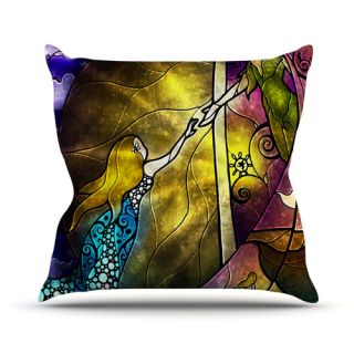 Fairy Tale Off To Neverland Throw Pillow