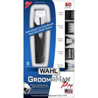 WAHL Groomsman Pro All In One Rechargeable Grooming Kit, Model 9860 700