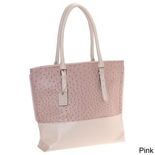 Buxton Angelina Ostrich Embossed Tote