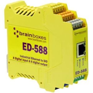 Brainboxes ED 588 Ethernet to Digital IO 8 Inputs + 8 Outputs