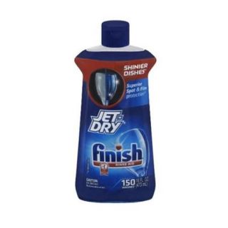 Finish Jet Dry Dishwasher Rinse Aid 16 oz (Pack of 6)