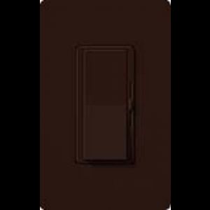 Lutron DVELV 300P BR Dimmer Switch, 300W 1 Pole Diva Electronic Low Voltage Light Dimmer   Brown