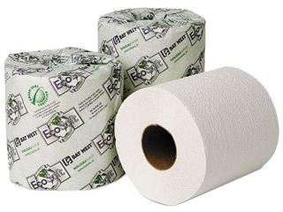 C Ecosoft Green Seal 2Ply T/T 500Sh Whi 96