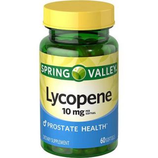 Spring Valley Lycopene Dietary Supplement Softgels, 10 mg, 60 count