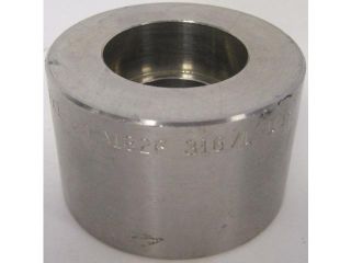 Camco 2x1" 316 Stainless Steel Class 3000 Socket Weld Half Coupling Fitting
