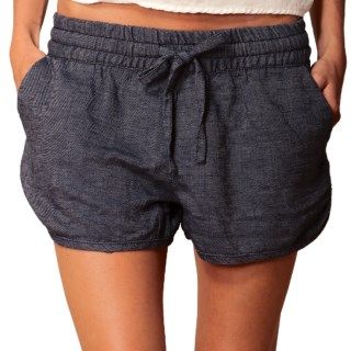 J.A.C.H.S. Chambray Shorts (For Women) 7838W 66