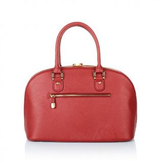 JOY & IMAN 22 Section Luxe Genuine Leather Handbag & Watch   7552462