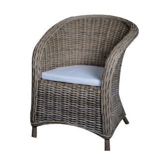 Wickerworks Bonsun Armchair with Cushion by NovaSolo