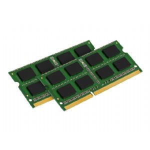 Kingston ValueRAM   DDR3   8 GB : 2 x 4 GB   SO DIMM 204 pin   1333 MHz / PC3 10600   CL9   1.5 V   unbuffered   non ECC