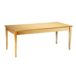 Mayline Luminary Maple 36x72 inch Table