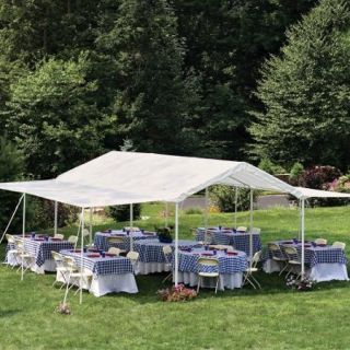 ShelterLogic Max AP 10'x20' 2 in 1 Canopy Pack with Extension Kit in White