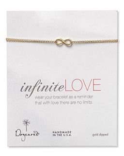 Dogeared Gold Infinite Love Bracelet