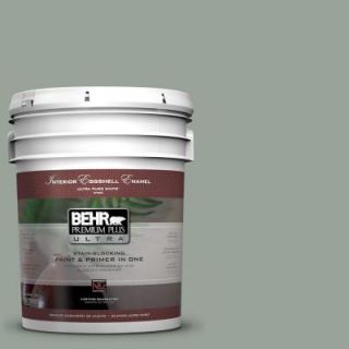 BEHR Premium Plus Ultra 5 gal. #N410 4 Nature's Gift Eggshell Enamel Interior Paint 275405