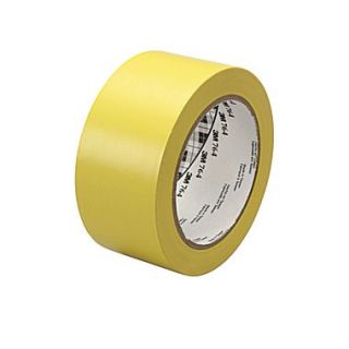 3M™ 2 x 36 yds. General Purpose Solid Vinyl Safety Tape 764, Yellow, 6/Pack