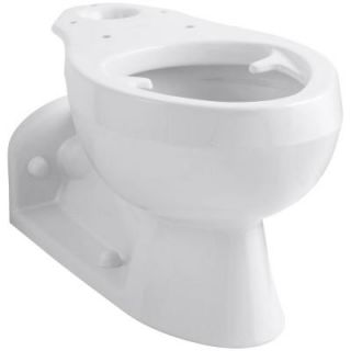 KOHLER Barrington Elongated Toilet Bowl Only in White K 4327 0