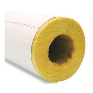 OWENS CORNING 200242 Pipe Insulation, 2 29/32 In. x 3 ft. L, Wh
