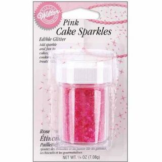 Wilton Cake Sparkles, Pink .25 oz. 703 1260